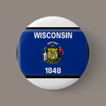 Wisconsin Flag buttons