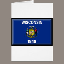 Wisconsin Flag cards