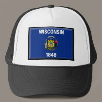 Wisconsin Flag hats