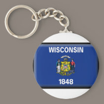 Wisconsin Flag keychains