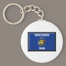 Wisconsin Flag keychains