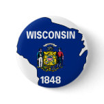 Wisconsin Flag Map