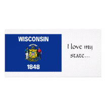 Wisconsin Flag photo cards by usaflags Wisconsin Flag photo cards
