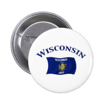 Wisconsin Flag Pins