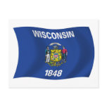 Wisconsin Flag Postcard