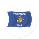 Wisconsin Flag Sticker