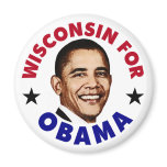 Wisconsin For Obama magnets