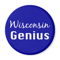 Wisconsin Genius Gifts magnets