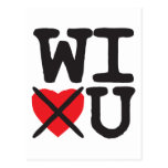 Wisconsin Hates You Post Card