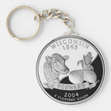 Wisconsin Keychain