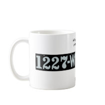 Wisconsin License Plate Centennial mugs