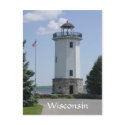 Wisconsin Lighthouse postcards by archemedes Wisconsin Lighthouse postcards
