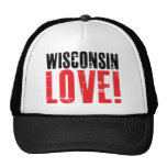 Wisconsin Love Mesh Hat