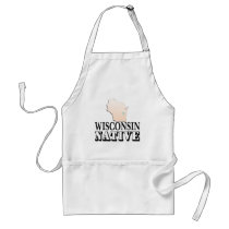 Wisconsin Native aprons by SmartAssProducts Wisconsin Native aprons
