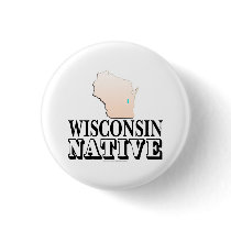 Wisconsin Native buttons