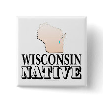 Wisconsin Native buttons