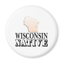 Wisconsin Native magnets