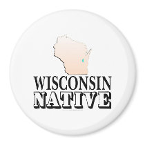 Wisconsin Native magnets