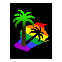 Wisconsin Palm Tree Post Card