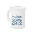 WISCONSIN PARA OBAMA 2012.png Jarras Para Bebida