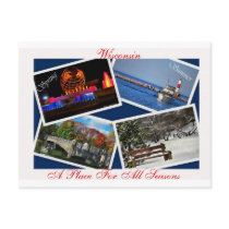 Wisconsin, postcards