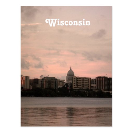 Wisconsin Postcard Zazzle