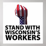Wisconsin Protests posters