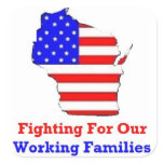 Wisconsin Protests Shirts Stickers