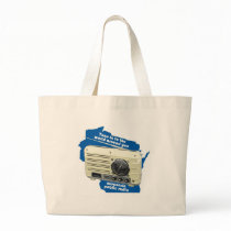 Wisconsin Public Radio Cloth Bag by nathanjo12 Wisconsin Public Radio Cloth Bag