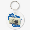 Wisconsin Public Radio Keychain by nathanjo12 Wisconsin Public Radio Keychain