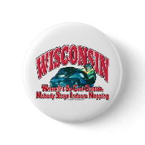 Wisconsin Snowmobile buttons by klclewis Wisconsin Snowmobile buttons