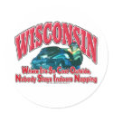 Wisconsin Snowmobile stickers by klclewis Wisconsin Snowmobile stickers