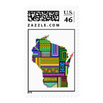 Wisconsin Stamps by JKdesigns Wisconsin Stamps