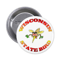 Wisconsin State Bird Pin
