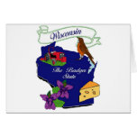 Wisconsin State Greeting Cards