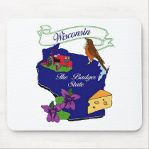 Wisconsin State Mousepad