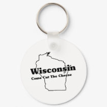 Wisconsin State Slogan keychains