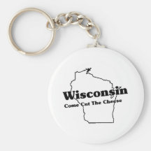 Wisconsin State Slogan Keychain