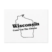Wisconsin State Slogan postcards