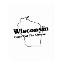Wisconsin State Slogan Postcard