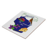 Wisconsin State Ceramic Tile