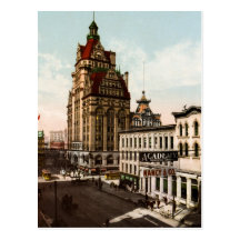 Wisconsin Street Milwaukee Post Cards
