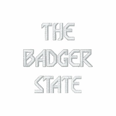 WISCONSIN THE BADGER STATE TRACK JACKET WISCONSIN THE BADGER STATE TRACK JACKET