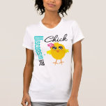 Wisconsin USA Chick t-shirts