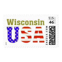Wisconsin USA! Stamps