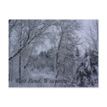 Wisconsin Winter postcards