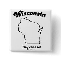 WISCONSIN "WISCONSIN STATE MOTTO" T-shirts and Gea buttons by humortees WISCONSIN "WISCONSIN STATE MOTTO" T-shirts and Gea buttons