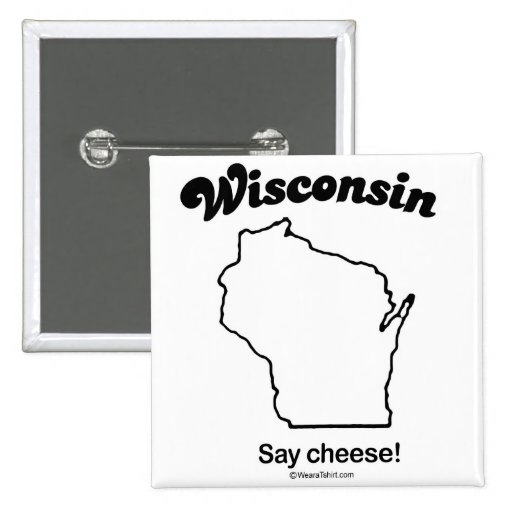 WISCONSIN "WISCONSIN STATE MOTTO" Tshirts and Gea Pinback Buttons Zazzle