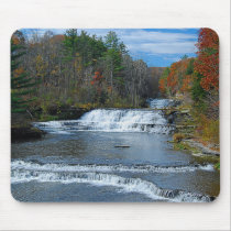Wiscoy Creek Falls Mousepad