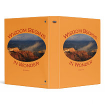 wisdom 3 ring binders